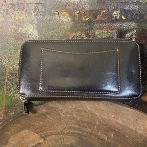 Hobo International black leather wallet